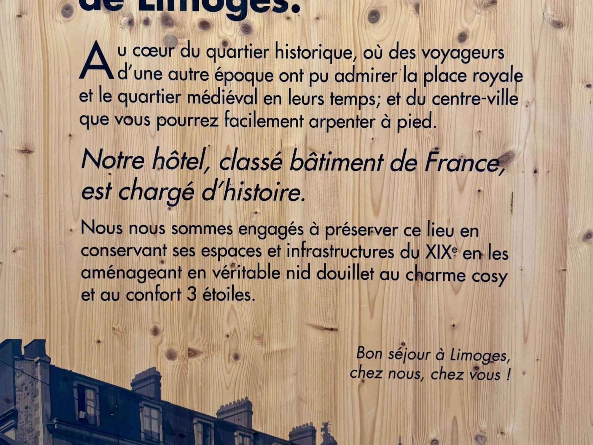 ibis Limoges Centre Hotel Buitenkant foto